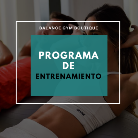 Programa de entrenamiento mensual